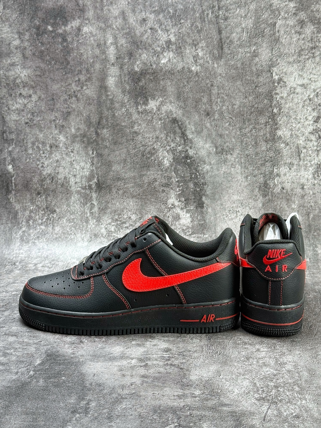 220 Nike Air Force 1 Low 07 黑红 ZH0316-142