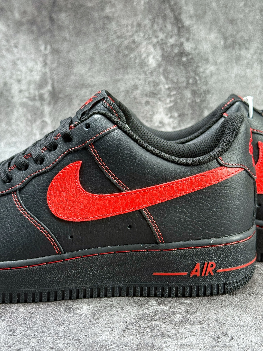 220 Nike Air Force 1 Low 07 黑红 ZH0316-142