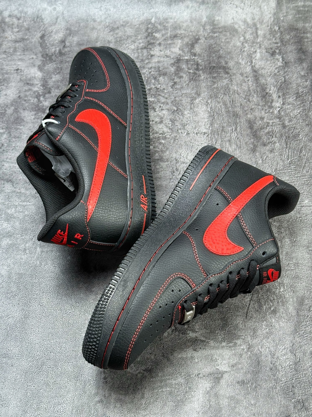 220 Nike Air Force 1 Low 07 黑红 ZH0316-142