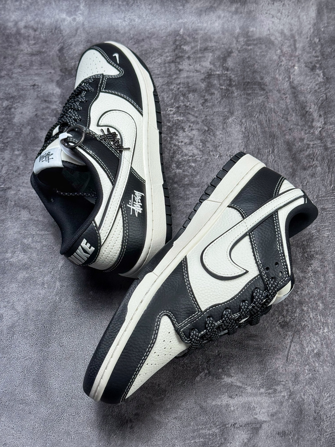Nike SB Dunk Low x Stussy 黑白小勾满天星 大厂出品 极力推荐 XX3168-181