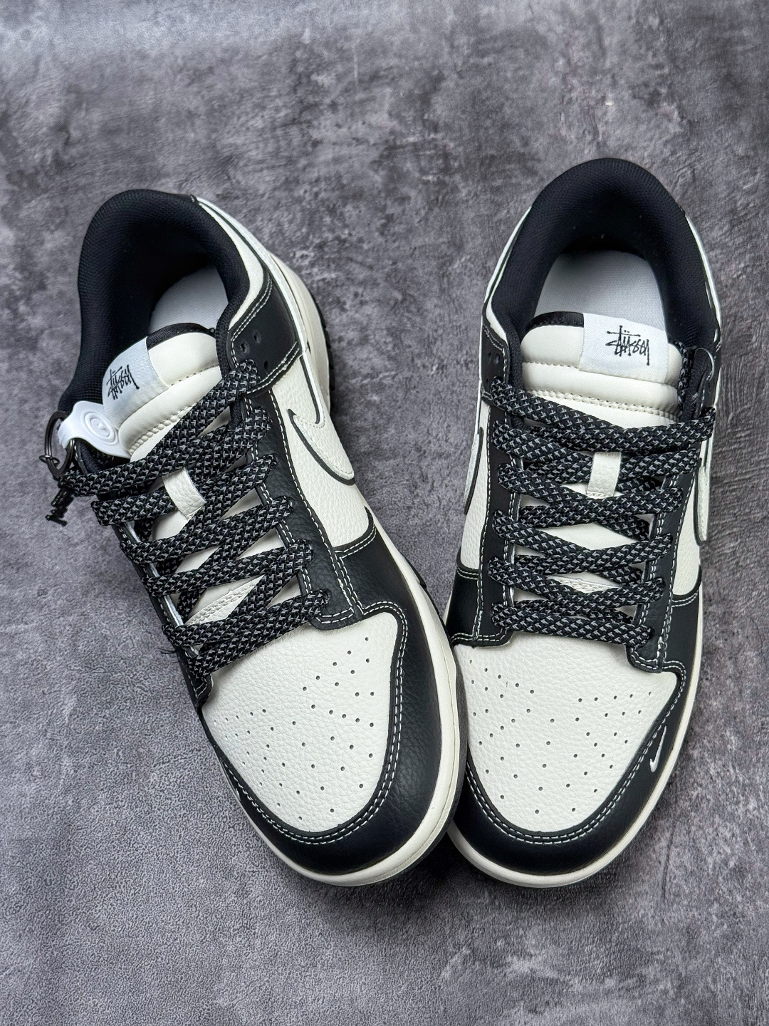 Nike SB Dunk Low x Stussy 黑白小勾满天星 大厂出品 极力推荐 XX3168-181