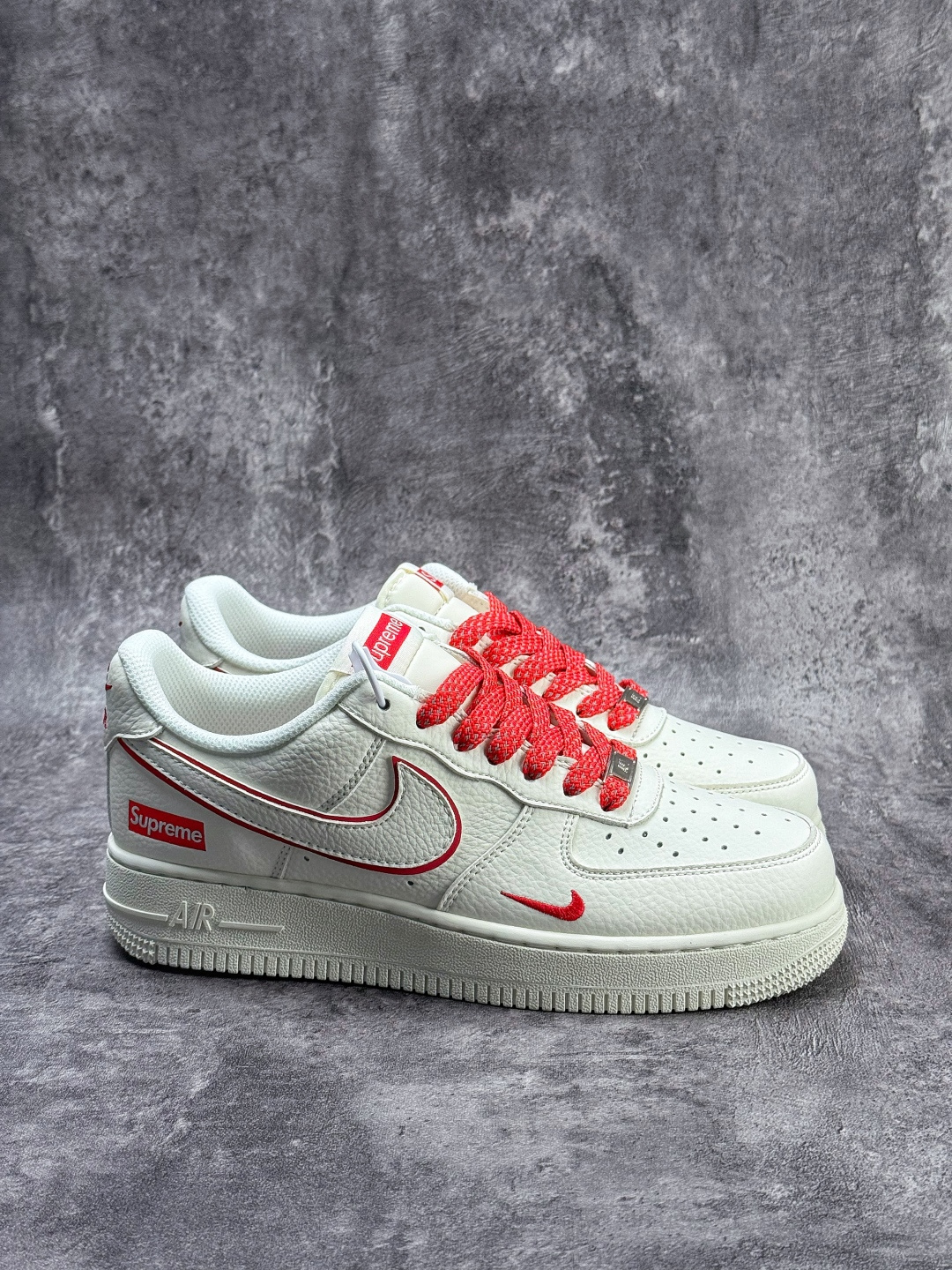 Nike Air Force 1 Low 07 x Superme 白红小勾满天星 CS5288-078