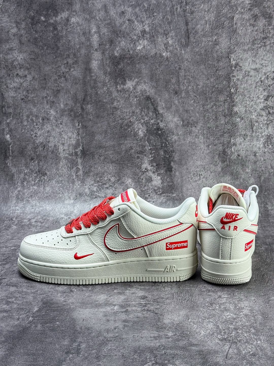 Nike Air Force 1 Low 07 x Superme 白红小勾满天星 CS5288-078