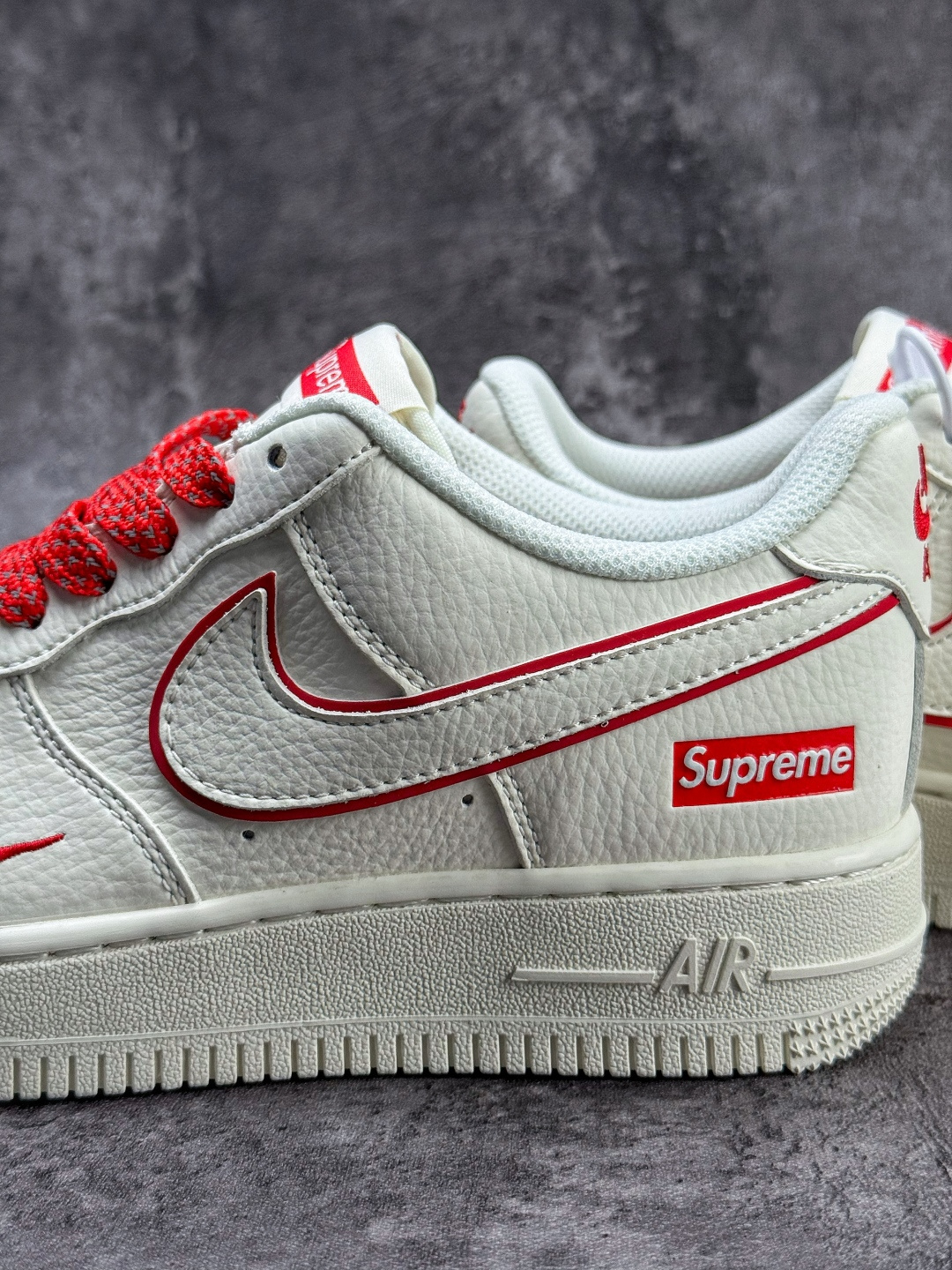 Nike Air Force 1 Low 07 x Superme 白红小勾满天星 CS5288-078