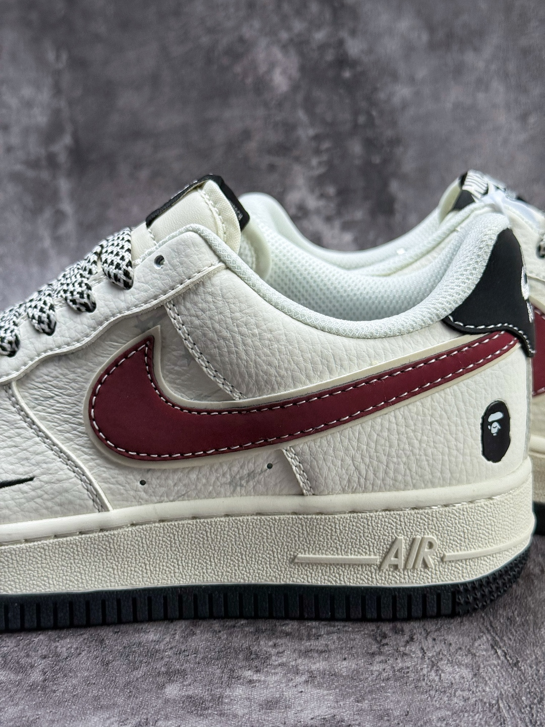 Nike Air Force 1 Low 07 x BAKE 白黑棕小勾满天星 MM3399-812-Top High Quatity Cheap Sneakers Fashion Clothing Clothes Bags handbags Shoes of all Brand wholesale With The best Quality And Beautiful Price from China Factory Chinese suppliers wholesaler seller Nike Air Force 1 Low 07 x BAKE 白黑棕小勾满天星 MM3399-812