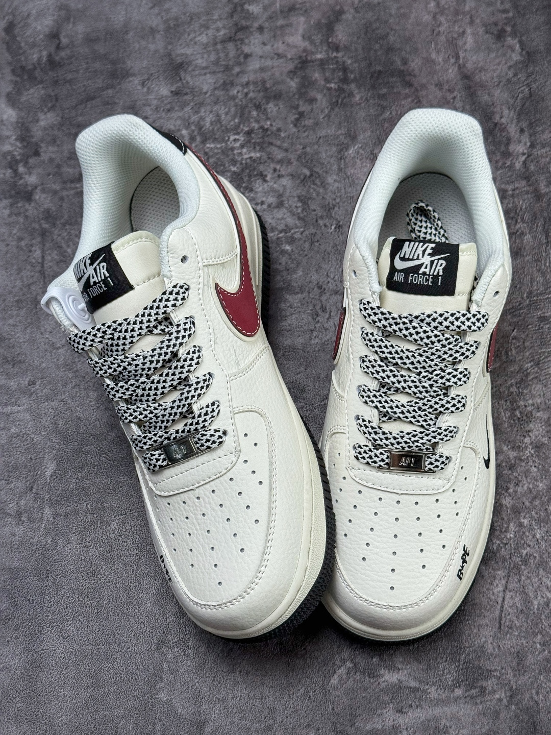 Nike Air Force 1 Low 07 x BAKE 白黑棕小勾满天星 MM3399-812-Top High Quatity Cheap Sneakers Fashion Clothing Clothes Bags handbags Shoes of all Brand wholesale With The best Quality And Beautiful Price from China Factory Chinese suppliers wholesaler seller Nike Air Force 1 Low 07 x BAKE 白黑棕小勾满天星 MM3399-812