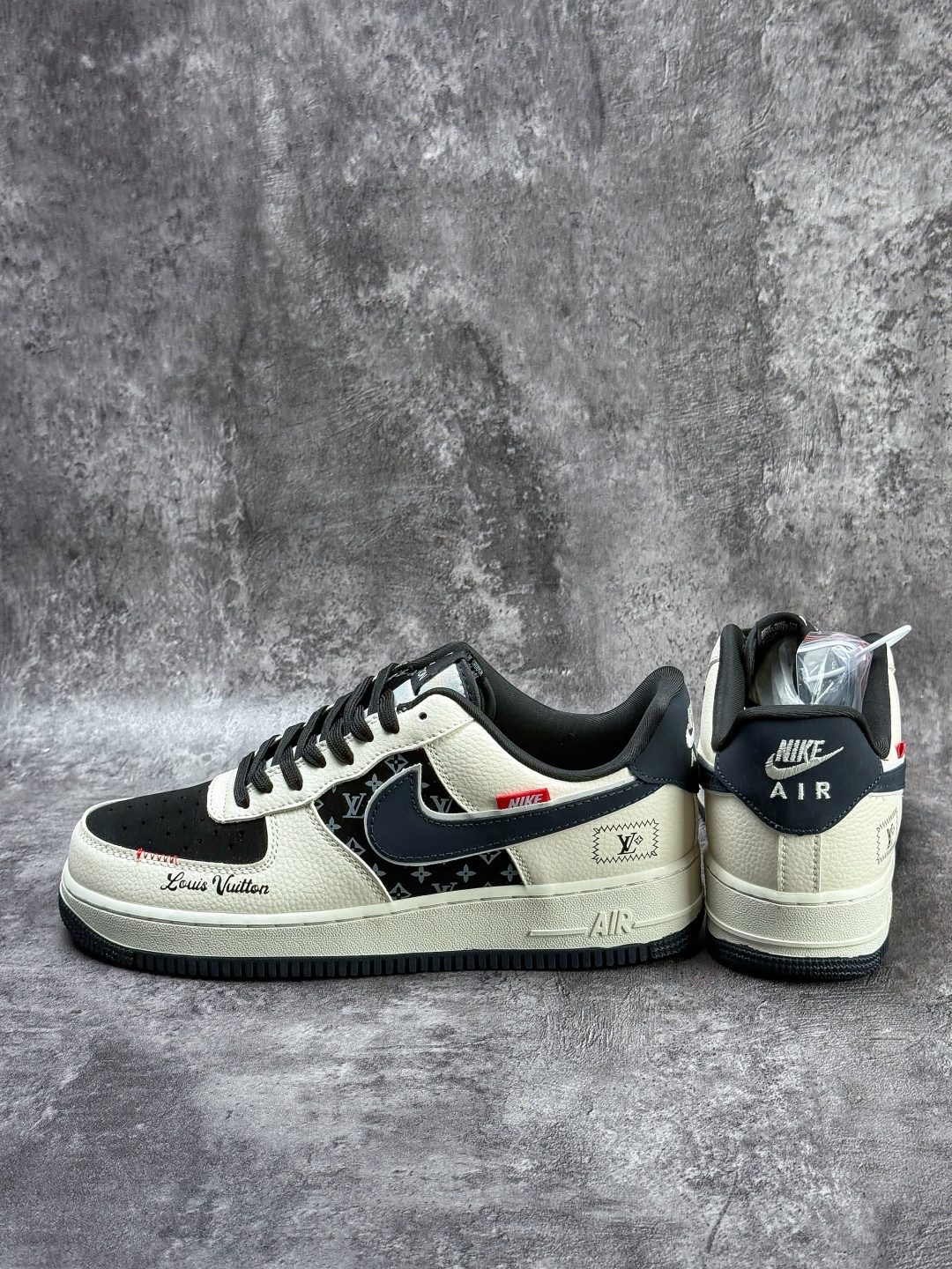 Nike Air Force 1 Low 07 x Louis Vuitton 白黑 LD1999-022 Nike Air Force 1 Low 07 x Louis Vuitton 白黑 LD1999-022