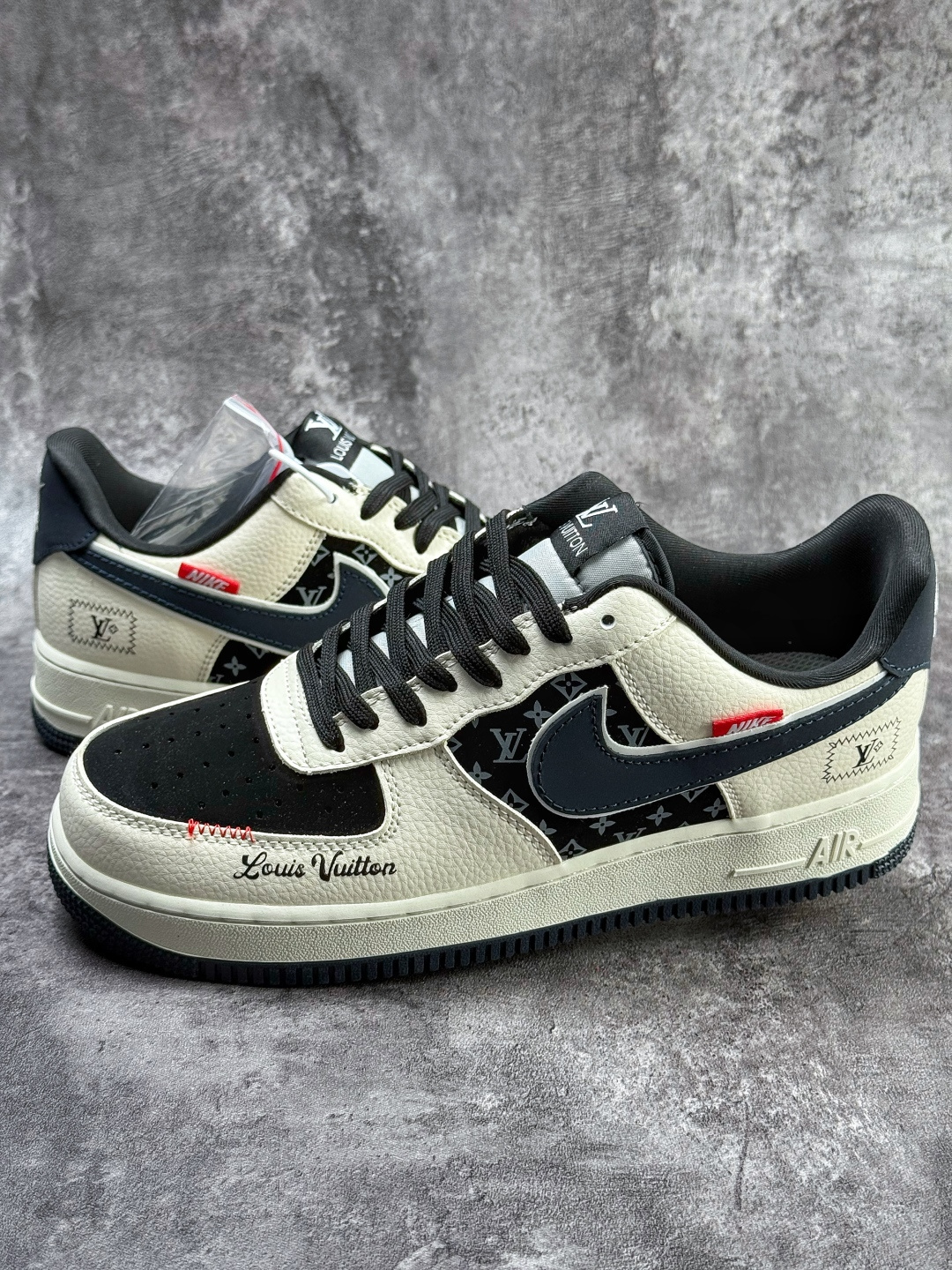 Nike Air Force 1 Low 07 x Louis Vuitton 白黑 LD1999-022 Nike Air Force 1 Low 07 x Louis Vuitton 白黑 LD1999-022