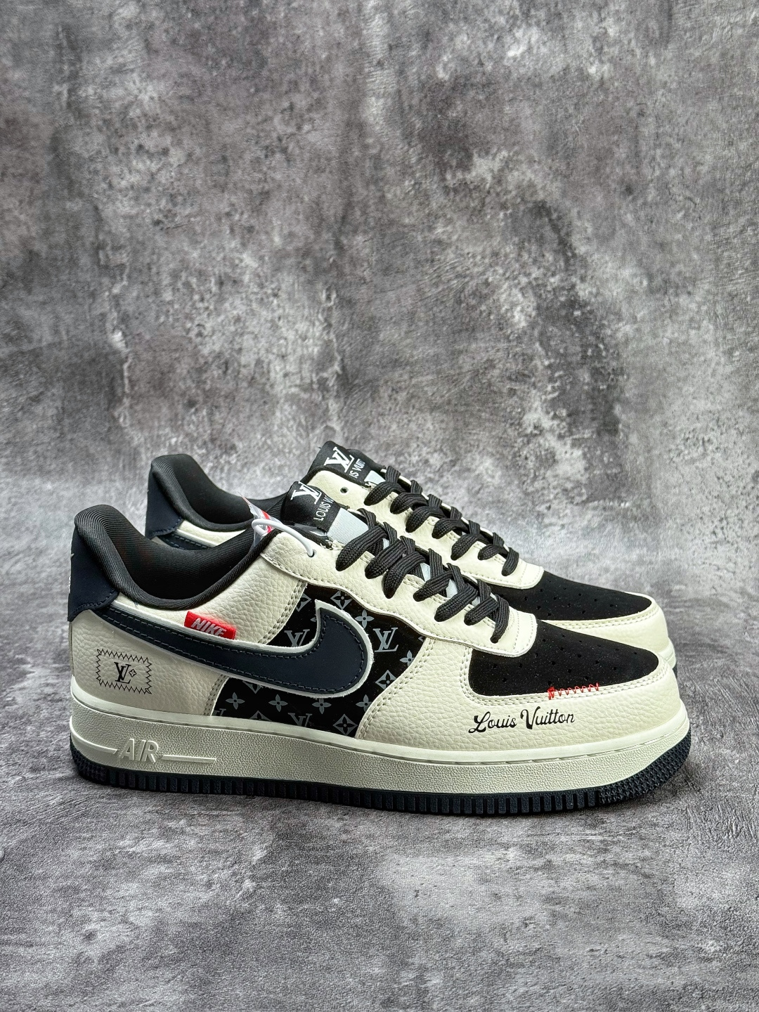 Nike Air Force 1 Low 07 x Louis Vuitton 白黑 LD1999-022 Nike Air Force 1 Low 07 x Louis Vuitton 白黑 LD1999-022