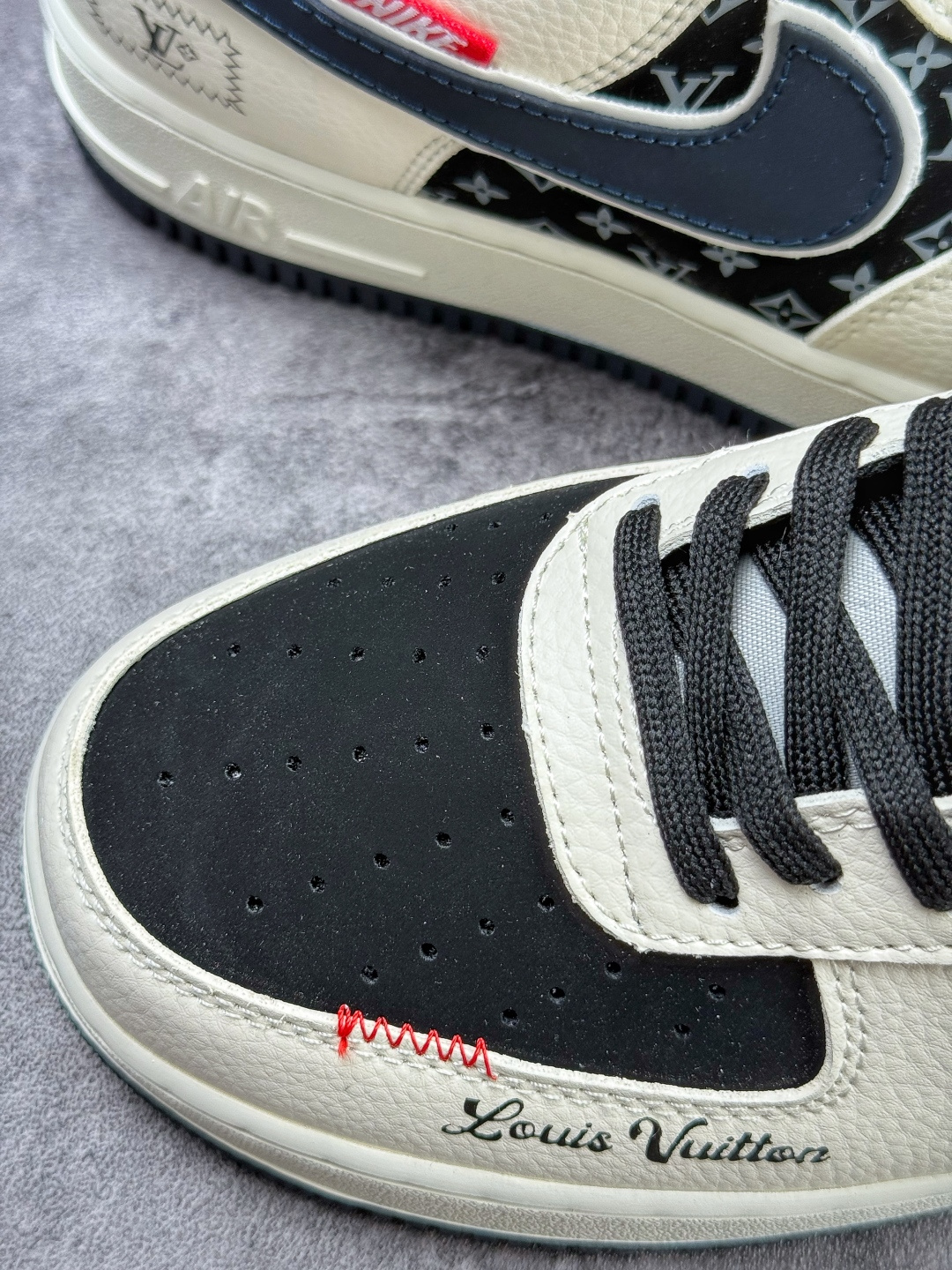 Nike Air Force 1 Low 07 x Louis Vuitton 白黑 LD1999-022 Nike Air Force 1 Low 07 x Louis Vuitton 白黑 LD1999-022
