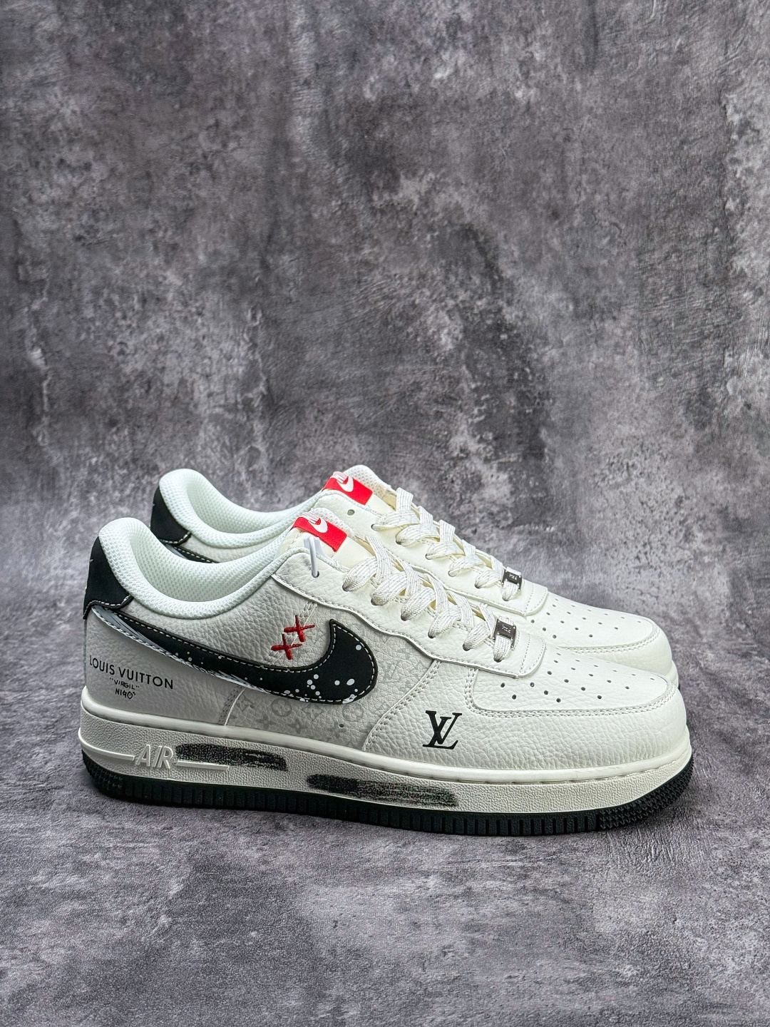 Nike Air Force 1 Low 07 x Louis Vuitton 白黑 KG6699-F32-Top High Quatity Cheap Sneakers Fashion Clothing Clothes Bags handbags Shoes of all Brand wholesale With The best Quality And Beautiful Price from China Factory Chinese suppliers wholesaler seller Nike Air Force 1 Low 07 x Louis Vuitton 白黑 KG6699-F32