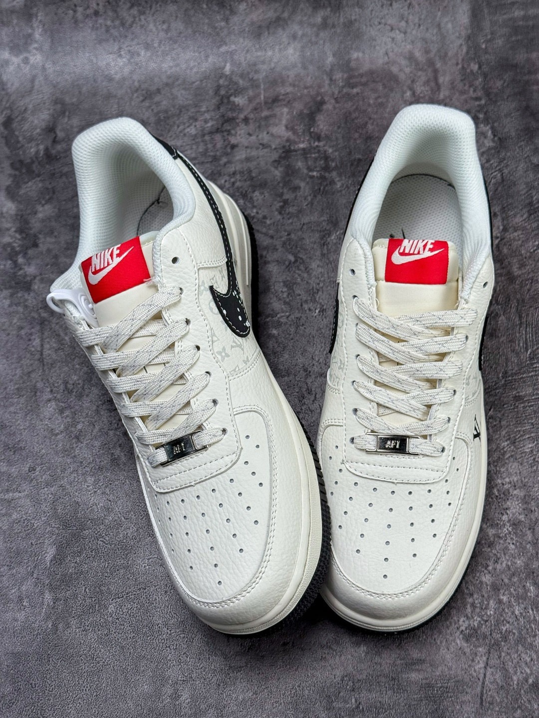 Nike Air Force 1 Low 07 x Louis Vuitton 白黑 KG6699-F32-Top High Quatity Cheap Sneakers Fashion Clothing Clothes Bags handbags Shoes of all Brand wholesale With The best Quality And Beautiful Price from China Factory Chinese suppliers wholesaler seller Nike Air Force 1 Low 07 x Louis Vuitton 白黑 KG6699-F32