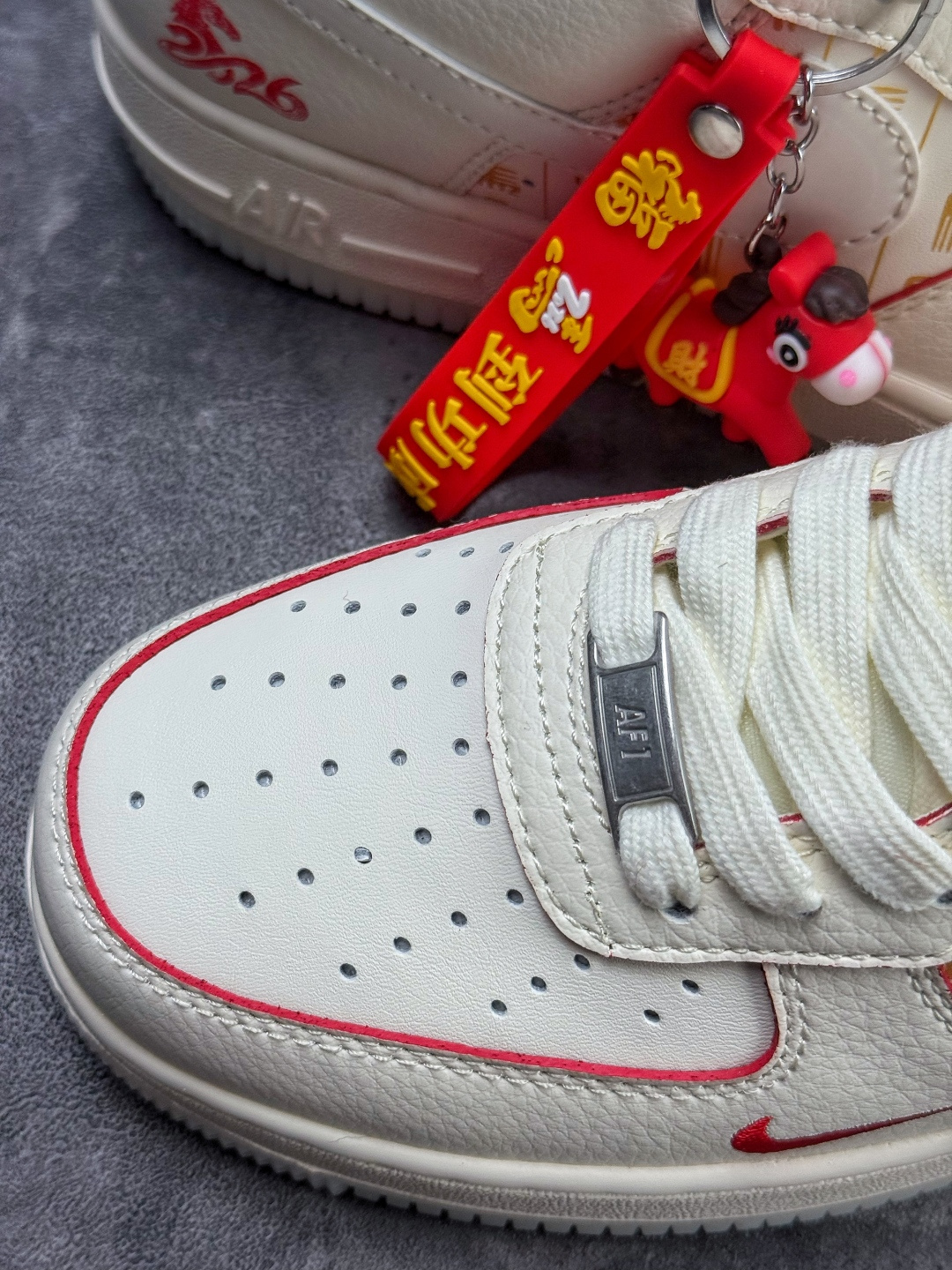 Nike Air Force 1 Low 07 马年限定 白红小勾 XT6998-142-Chinese wholesaler seller Clothes Bags handbags wholesale Shoes High Quatity wholesaler seller Cheap Sneakers from China Factory Chinese suppliers china wholesale clothing wholesaler seller Nike Air Force 1 Low 07 马年限定 白红小勾 XT6998-142