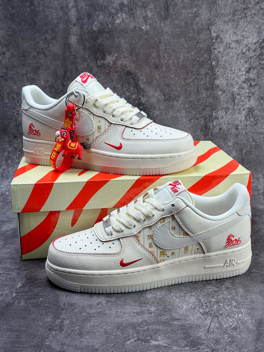 Nike Air Force 1 Low 07 马年限定 白红小勾 XT6998-142-Chinese wholesaler seller Clothes Bags handbags wholesale Shoes High Quatity wholesaler seller Cheap Sneakers from China Factory Chinese suppliers china wholesale clothing wholesaler seller Nike Air Force 1 Low 07 马年限定 白红小勾 XT6998-142