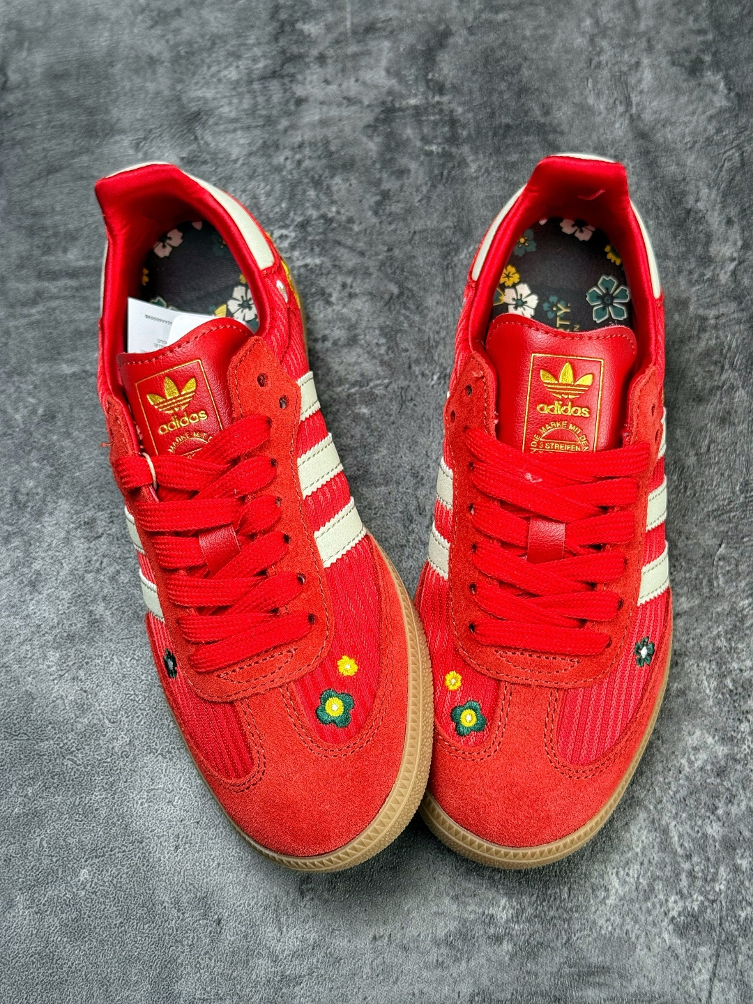 140 adidas originals Samba W 三叶草休闲防滑耐磨低帮板鞋 IH9056