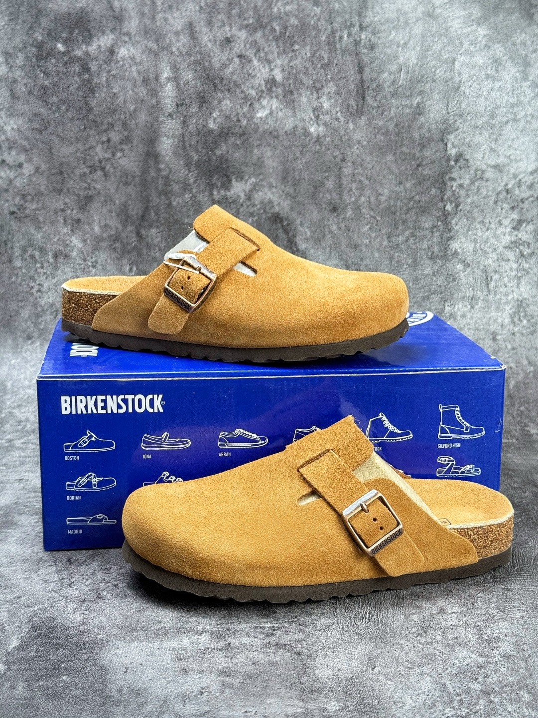 180 德国百年知名鞋履品牌·博肯 Birkenstock 半拖 出品 1009542PP
