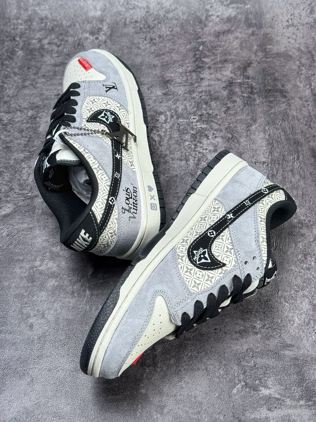 Nike SB Dunk Low x Louis Vuitton 灰白黑 DN3168-030-Top High Quatity Cheap Sneakers Fashion Clothing Clothes Bags handbags Shoes of all Brand wholesale With The best Quality And Beautiful Price from China Factory Chinese suppliers wholesaler seller Nike SB Dunk Low x Louis Vuitton 灰白黑 DN3168-030