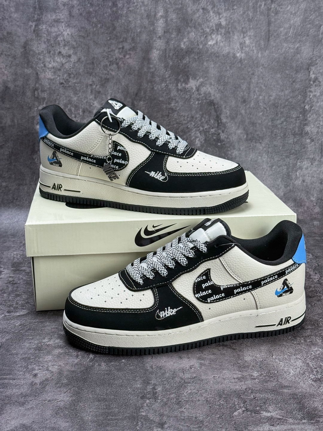 Nike Air Force 1 Low 07 x PALACE 黑白小勾满天星 DW8806-005-Top High Quatity Cheap Sneakers Fashion Clothing Clothes Bags handbags Shoes of all Brand wholesale With The best Quality And Beautiful Price from China Factory Chinese suppliers wholesaler seller Nike Air Force 1 Low 07 x PALACE 黑白小勾满天星 DW8806-005