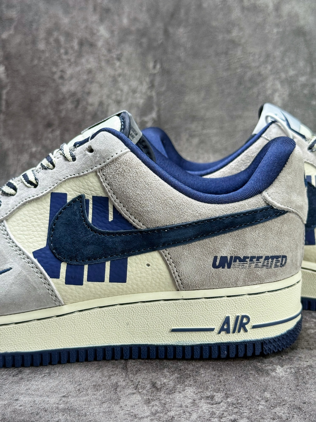 Nike Air Force 1 Low 07 x UNDEFEATED 灰白蓝小勾 FV3694-113