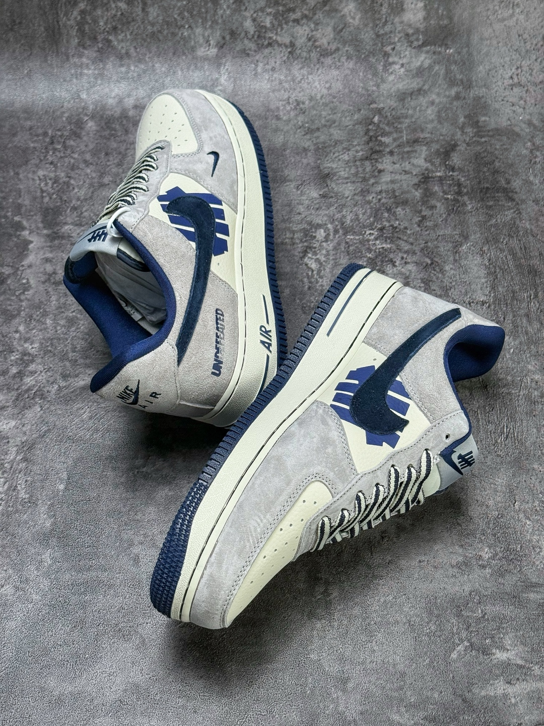 Nike Air Force 1 Low 07 x UNDEFEATED 灰白蓝小勾 FV3694-113