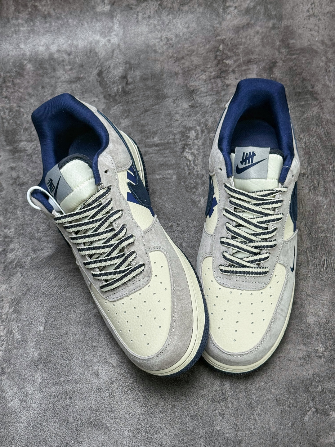 Nike Air Force 1 Low 07 x UNDEFEATED 灰白蓝小勾 FV3694-113