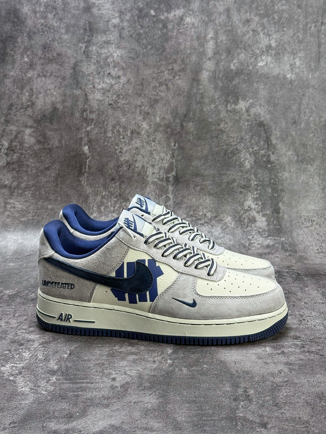 Nike Air Force 1 Low 07 x UNDEFEATED 灰白蓝小勾 FV3694-113