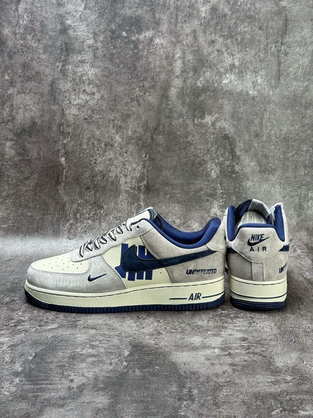 Nike Air Force 1 Low 07 x UNDEFEATED 灰白蓝小勾 FV3694-113