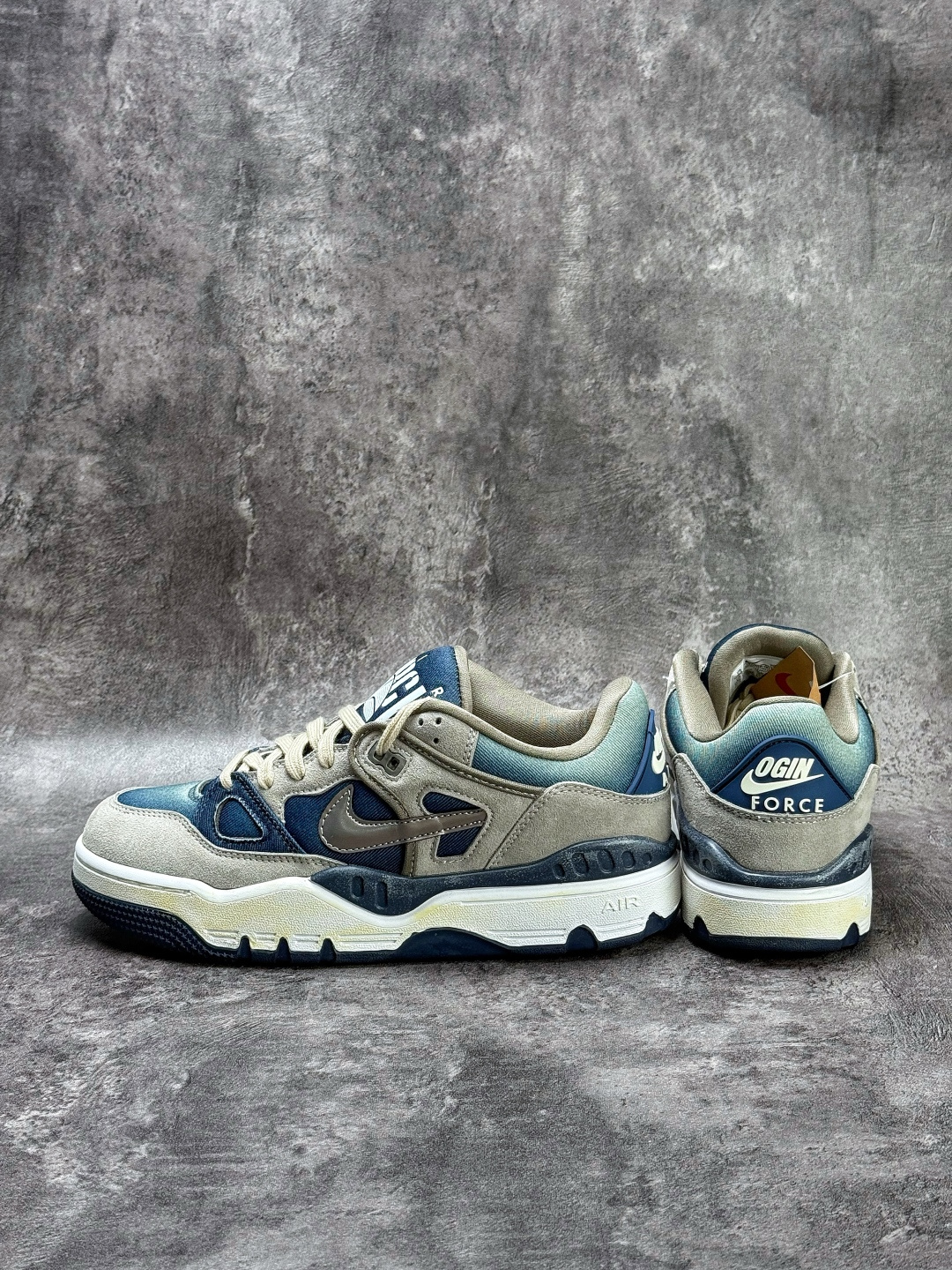 Nike x Levi's x NiAir Force 3 Low 柔软舒适低帮篮球鞋 IB1808-001
