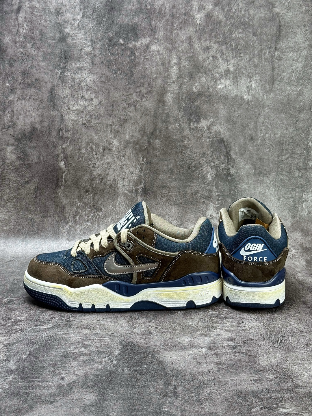 190 Nike x Levi's x NiAir Force 3 Low 柔软舒适低帮篮球鞋 HQ0262-004