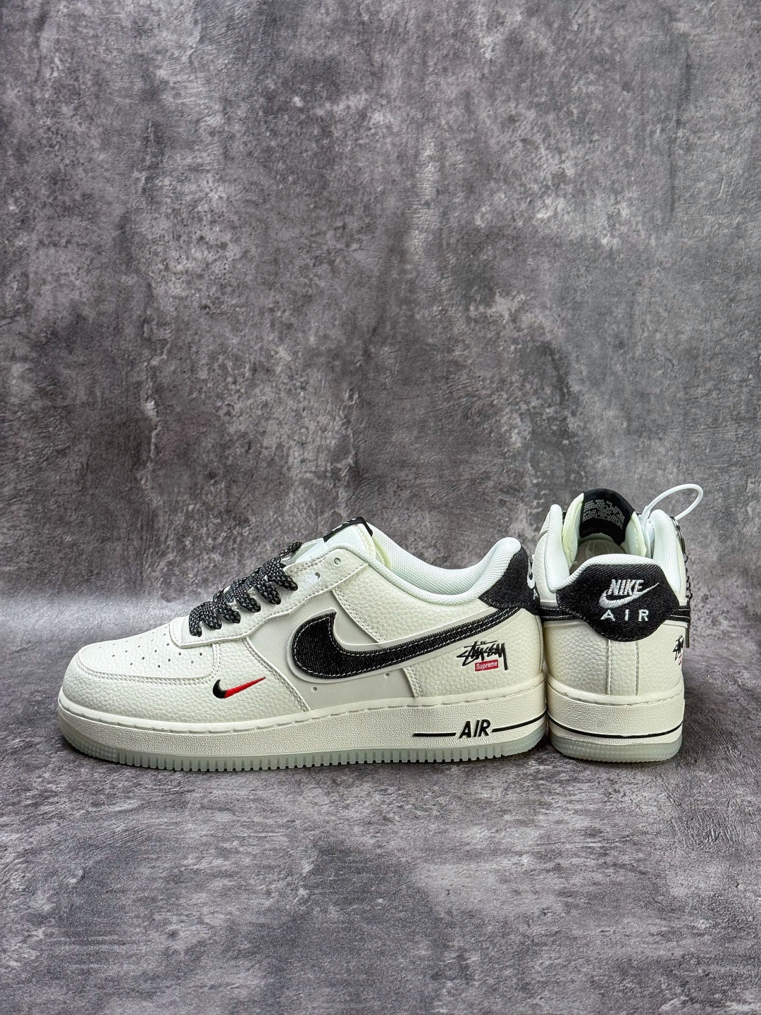 Nike Air Force 1 Low 07 x Stussy 白黑小勾满天星 DN9688-105-Top High Quatity Cheap Sneakers Fashion Clothing Clothes Bags handbags Shoes of all Brand wholesale With The best Quality And Beautiful Price from China Factory Chinese suppliers wholesaler seller Nike Air Force 1 Low 07 x Stussy 白黑小勾满天星 DN9688-105
