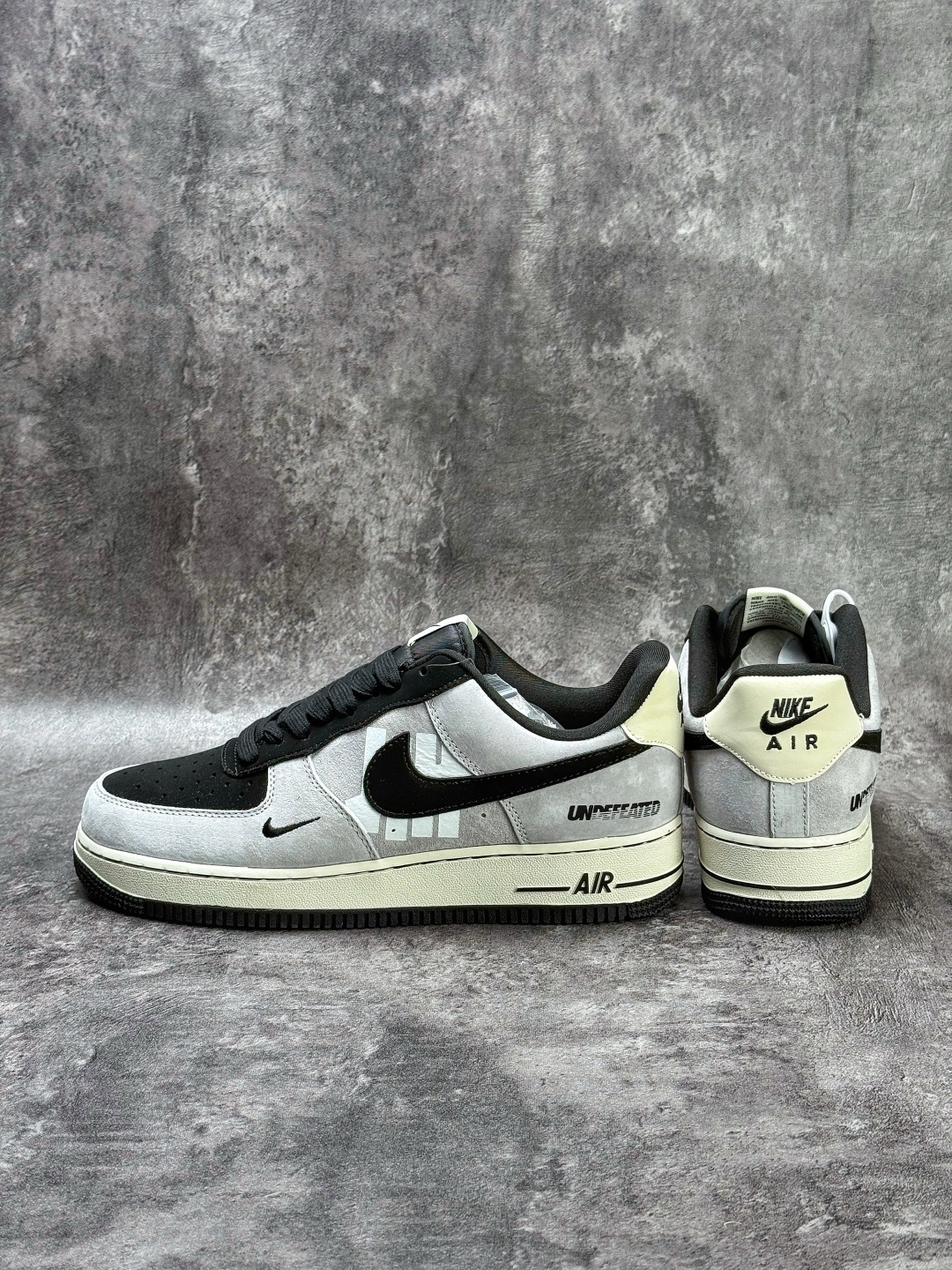 210 Nike Air Force 1 Low 07 x UNDEFEATED 灰黑小勾 FV3694-114