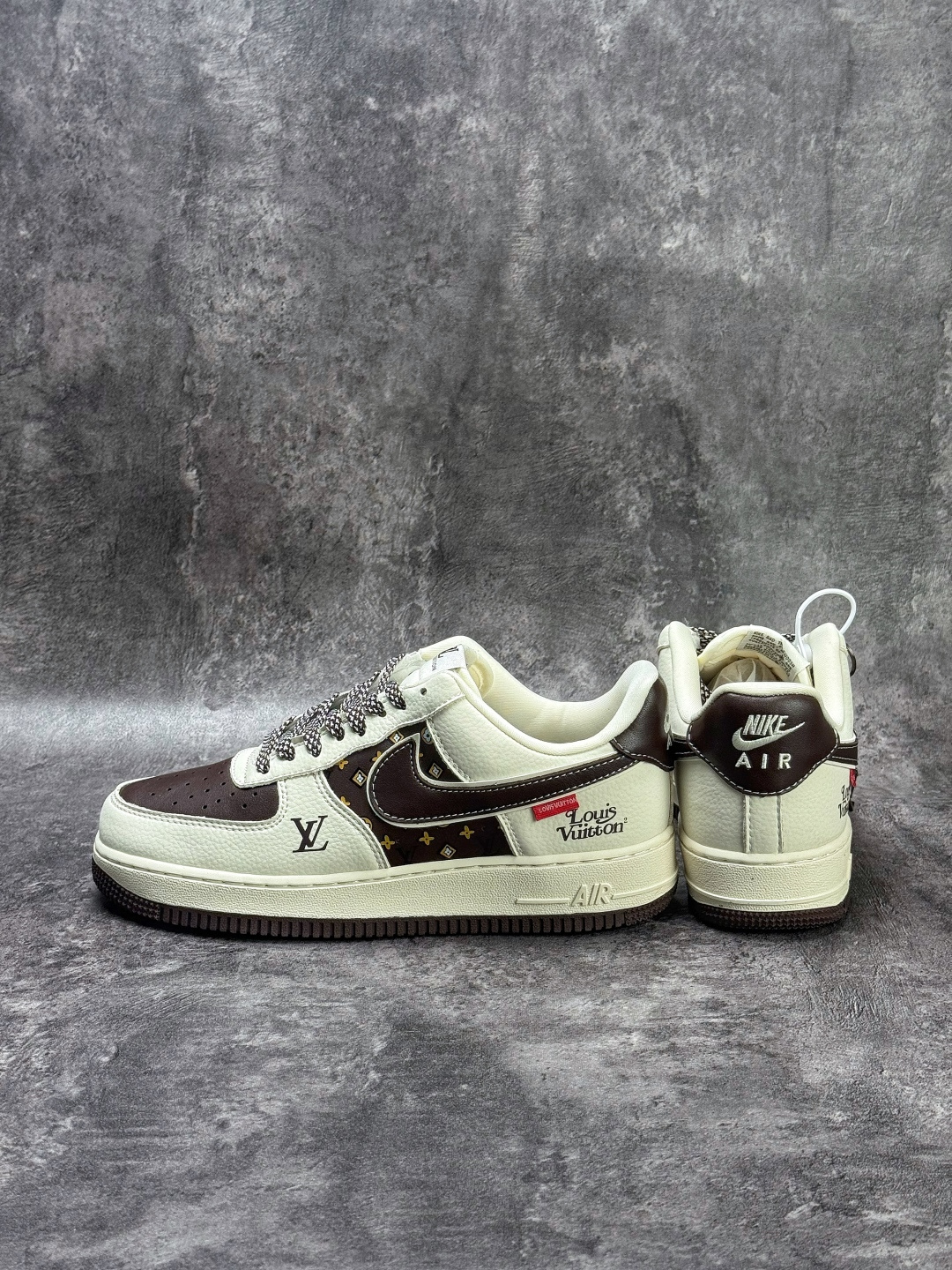 Nike Air Force 1 Low 07 x Louis Vuitton 白棕满天星 KL1688-007