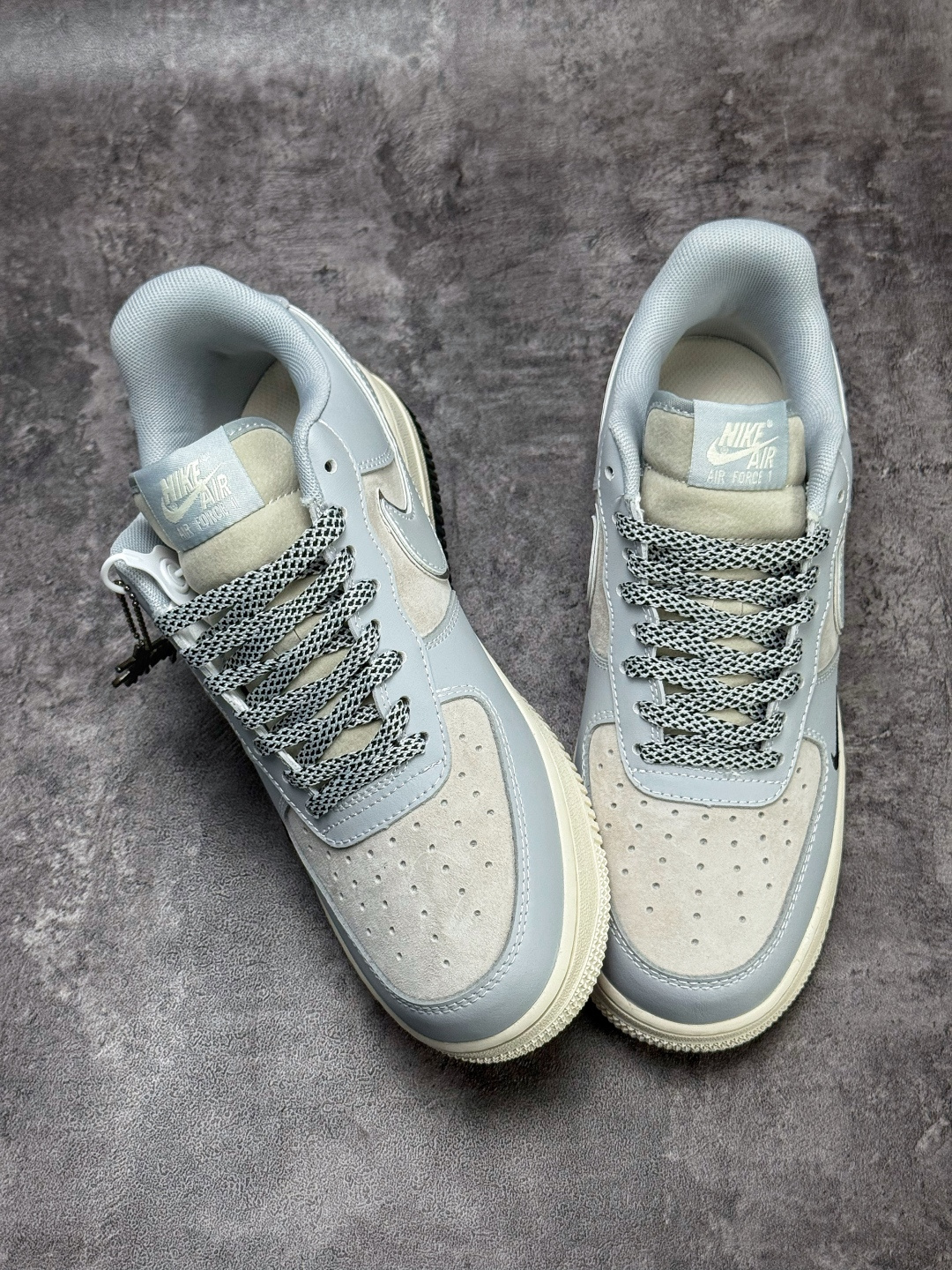 Nike Air Force 1 Low 07 x Stussy 蓝灰小勾满天星 DN1688-818-Top High Quatity Cheap Sneakers Fashion Clothing Clothes Bags handbags Shoes of all Brand wholesale With The best Quality And Beautiful Price from China Factory Chinese suppliers wholesaler seller Nike Air Force 1 Low 07 x Stussy 蓝灰小勾满天星 DN1688-818
