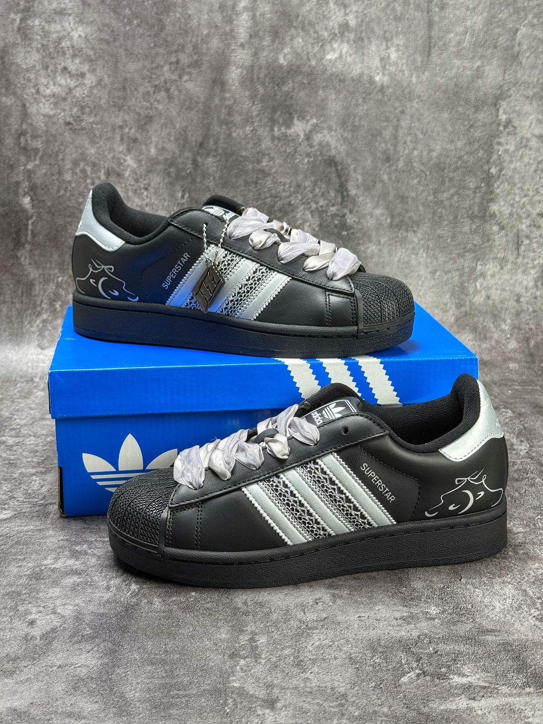 150 adidas originals Superstar 2 贝壳头 H11顶级头层版 复古板鞋 JH9977