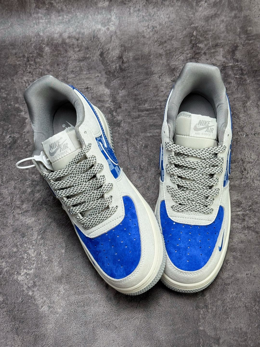 Nike Air Force 1 Low 07 x Balenciaga 灰蓝小勾满天星 SS1979-018-High Quatity Cheap Brand wholesale wholesaler seller Clothes Bags handbags Sneakers Top Fashion Clothing Shoes from China Factory Chinese suppliers best Quality Beautiful Price Nike Air Force 1 Low 07 x Balenciaga 灰蓝小勾满天星 SS1979-018