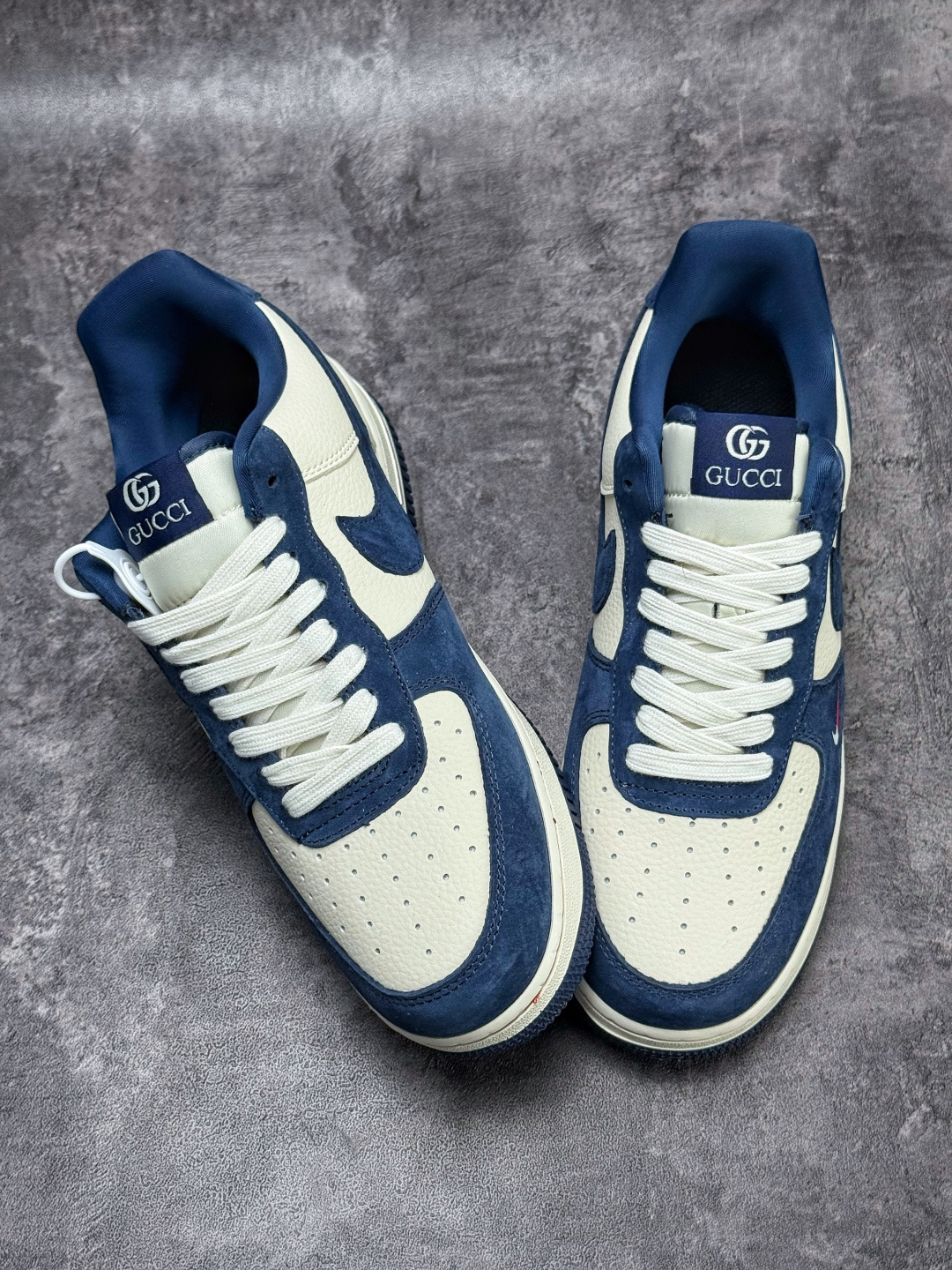 Nike Air Force 1 Low 07 x GUCCI 蓝白小勾 BK1916-008-High Quatity Cheap Brand wholesale wholesaler seller Clothes Bags handbags Sneakers Top Fashion Clothing Shoes from China Factory Chinese suppliers best Quality Beautiful Price Nike Air Force 1 Low 07 x GUCCI 蓝白小勾 BK1916-008