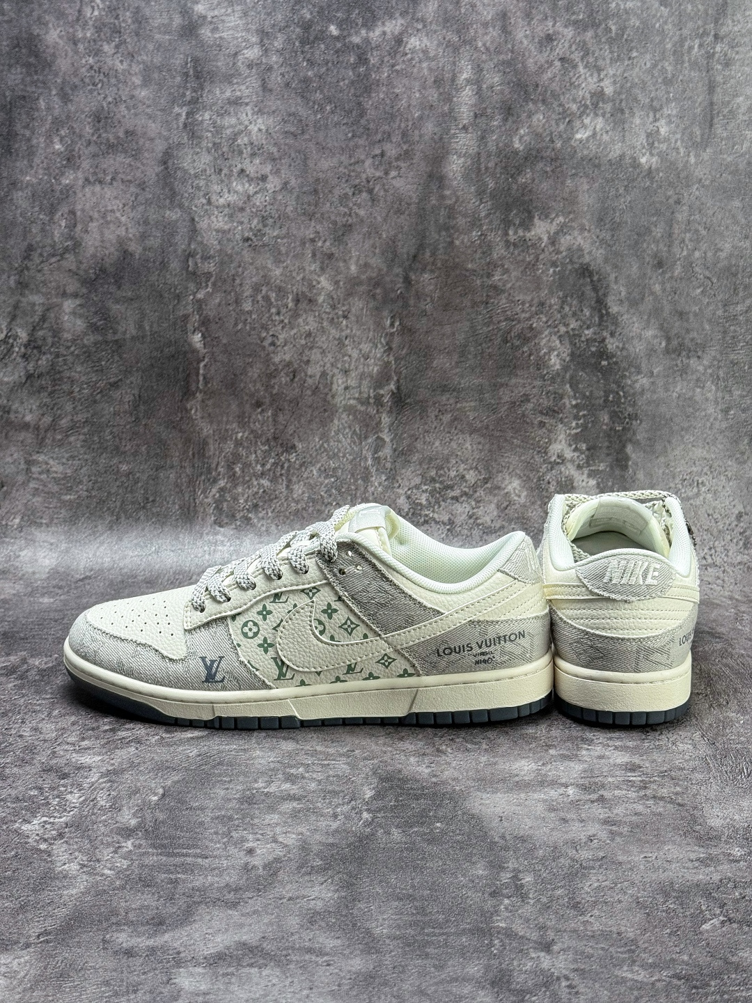 Nike SB Dunk Low x Louis Vuitton 灰白满天星 XX3168-141