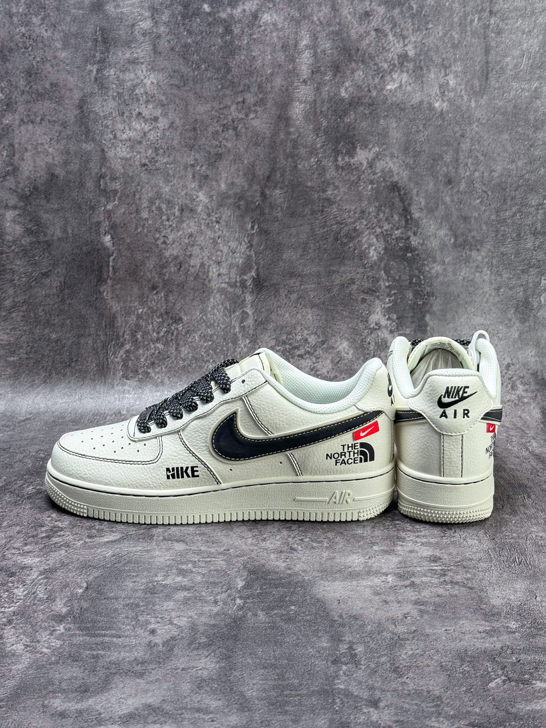 Nike Air Force 1 Low 07 x The North Face 白黑满天星 KG6699-F40-莆田鞋,莆田鞋货源,高仿鞋,高仿鞋货源,安福档口,莆田高仿鞋,莆田鞋批发,高仿鞋批发,莆田高仿运动鞋,高仿运动鞋,莆田运动鞋 Nike Air Force 1 Low 07 x The North Face 白黑满天星 KG6699-F40