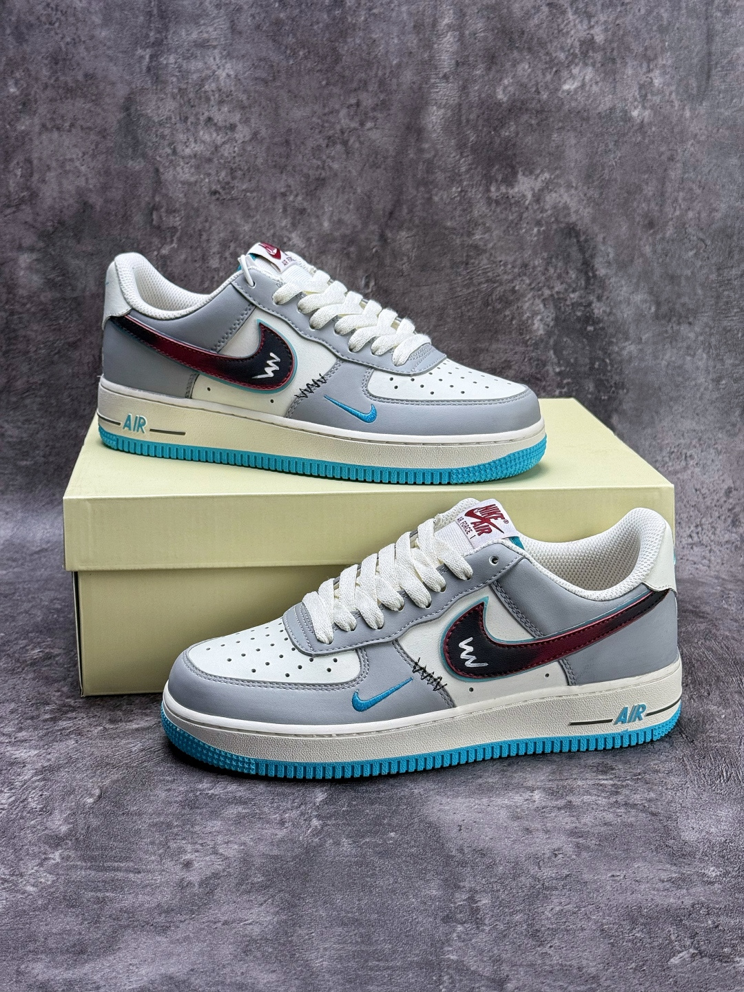 Nike Air Force 1 Low 07 灰白小勾 LJ8822-616