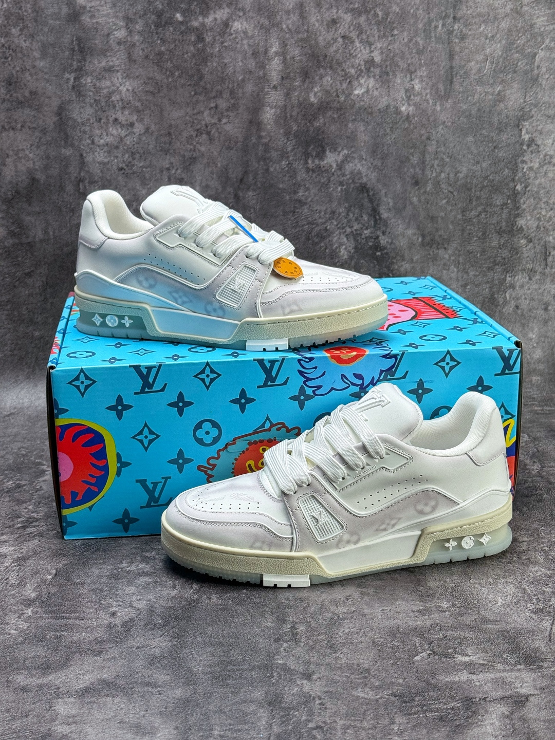 460 Tyler x Louis Vuitton 路易威登 LV Trainer 联名款 低帮休闲板鞋