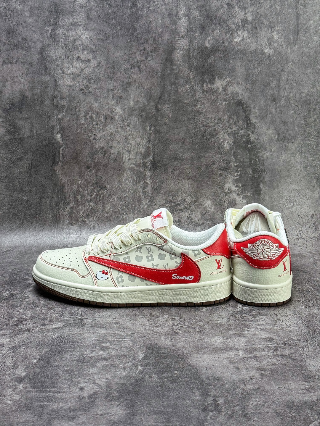 230 Travis Scott x Nike Air Jordan 1 Low x Louis Vuitton x Hello Kitty Air Jordan 1 Low 反转白红倒钩 纯原版本 HF0591-001-Chinese UA Cheap High Quatity Brand Clothes Bags handbags Sneakers wholesale wholesaler seller from China Factory suppliers Fashion Clothing Shoes best Quality Beautiful Price 230 Travis Scott x Nike Air Jordan 1 Low x Louis Vuitton x Hello Kitty Air Jordan 1 Low 反转白红倒钩 纯原版本 HF0591-001