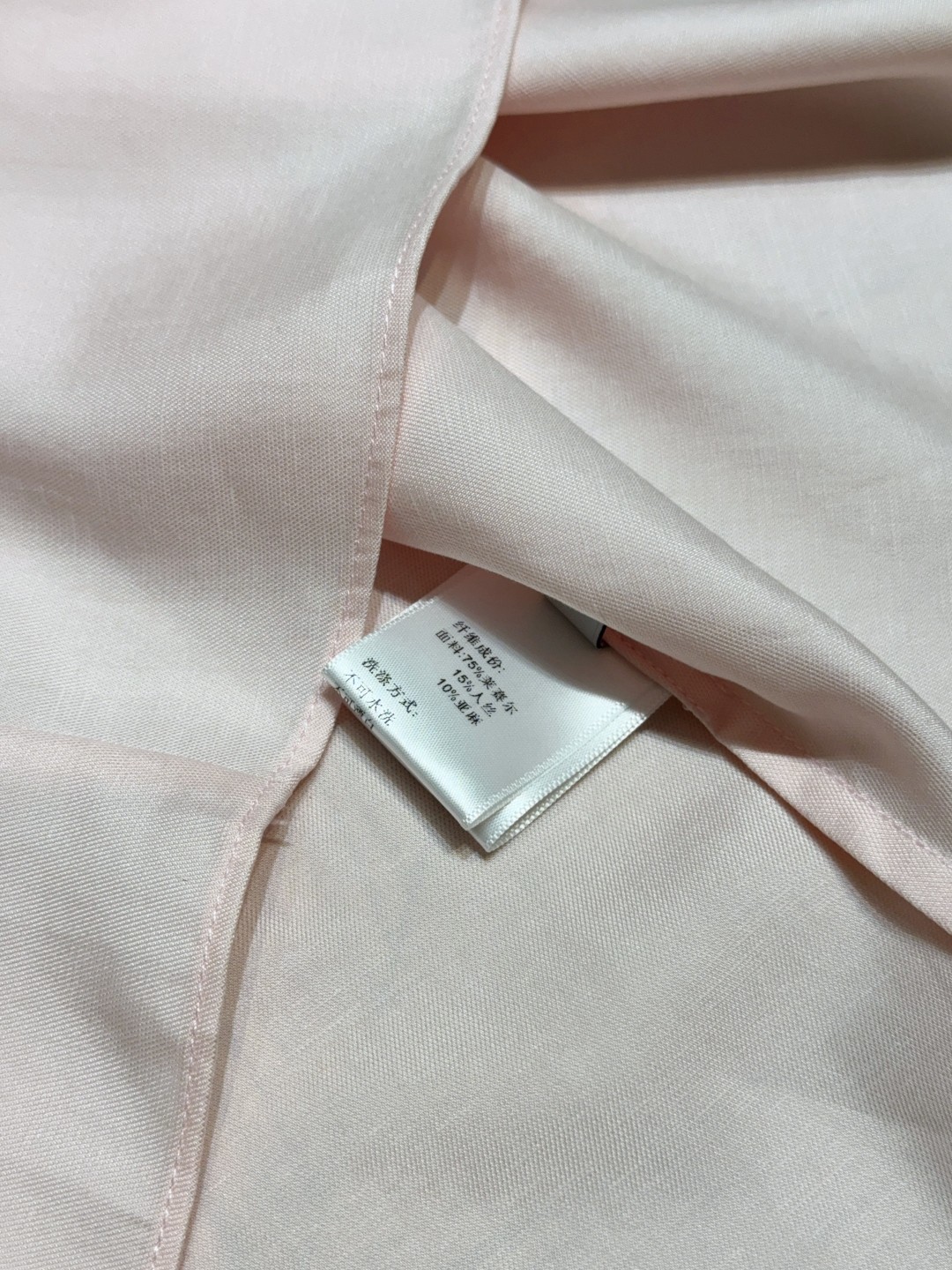Loro Piana Sweet Doll Collar Suit: Elegant Design in Light-Tweeted Tone - 图片 8