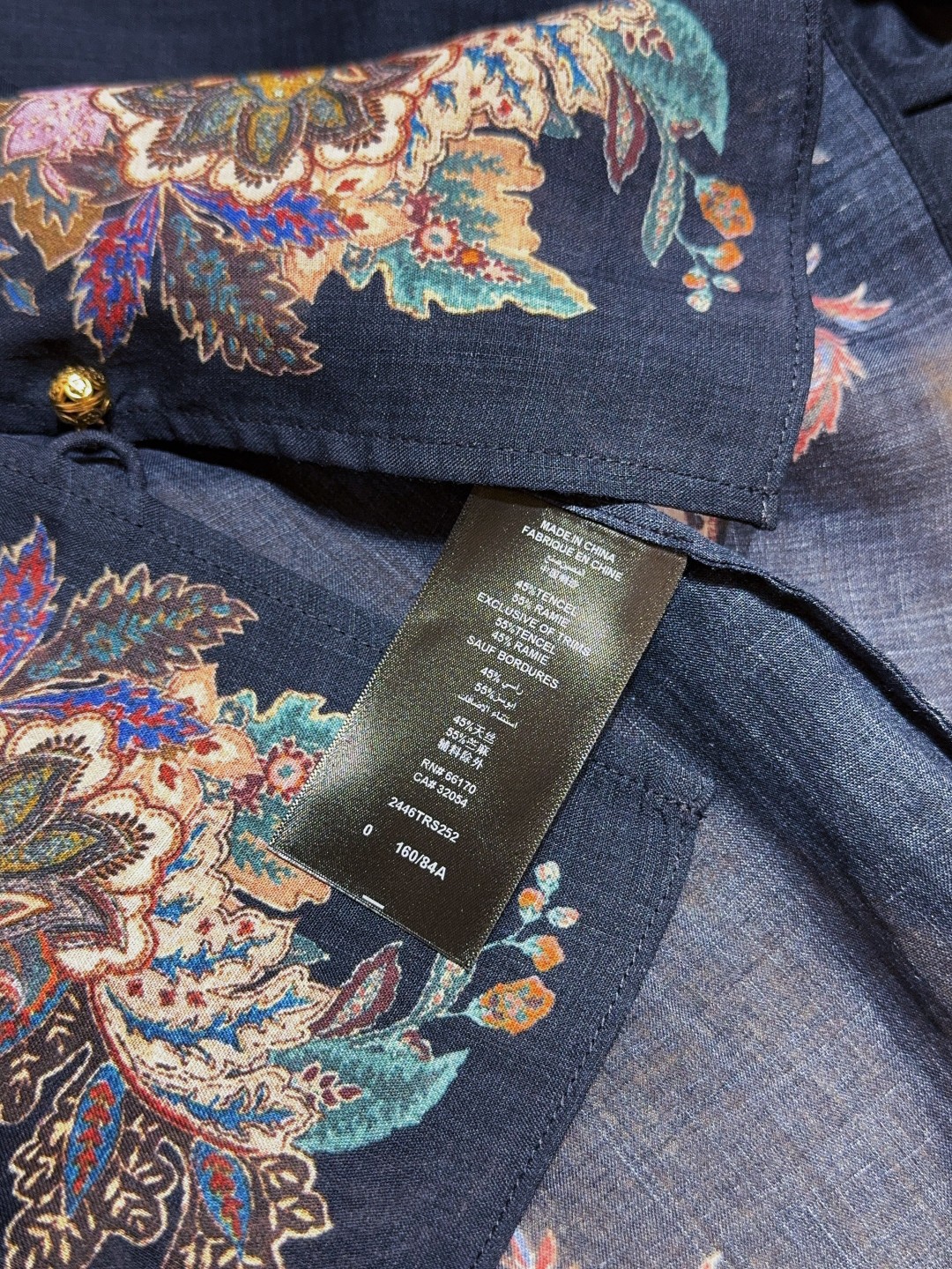 New Product Alert: Z*I*M*M*M Cyan Pesley Linen Suit with Lantern Sleeves - 图片 7