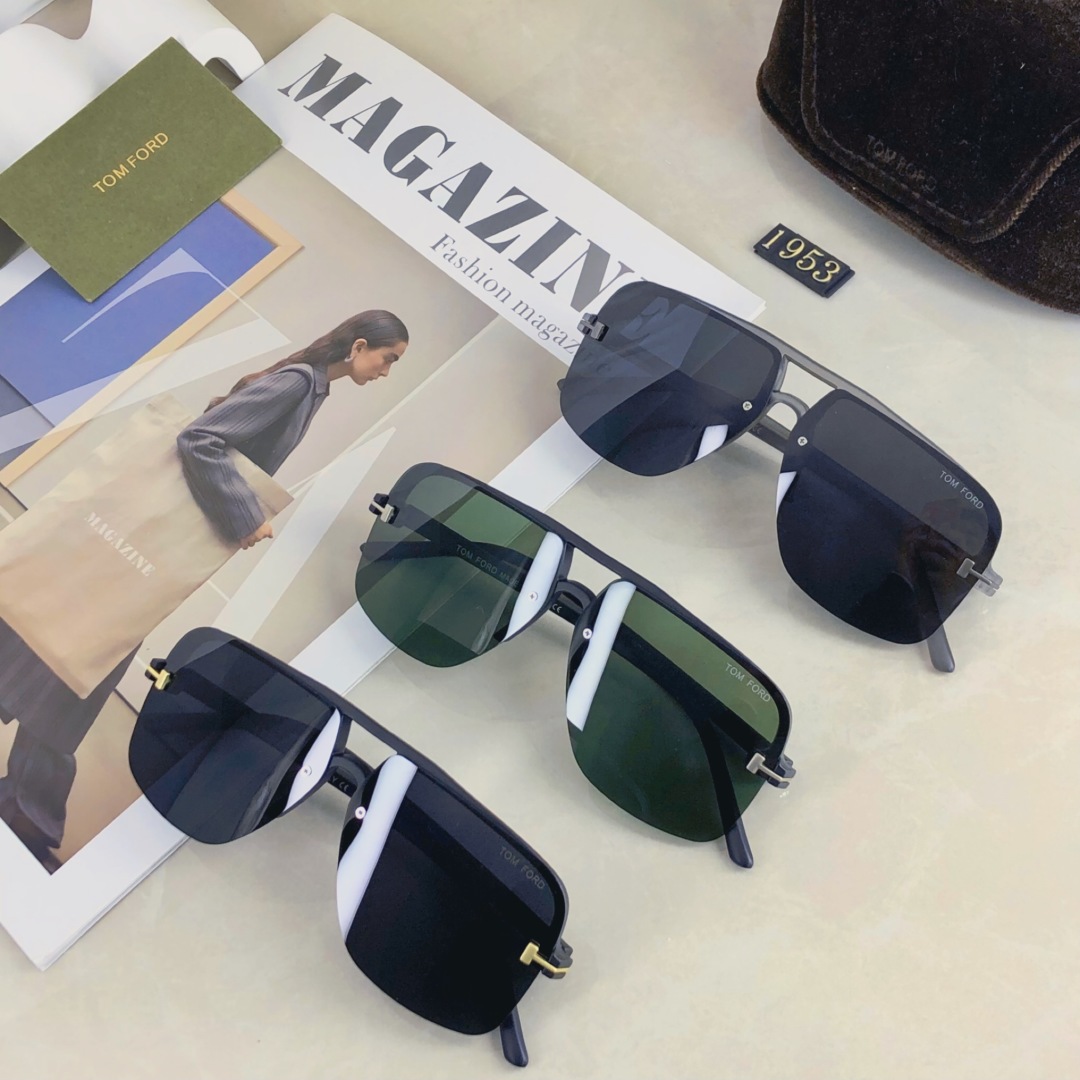 。。Tom Ford超酷飞行员墨镜2025新款男士开车驾驶太阳眼镜夏秋防紫外线蛤蟆镜