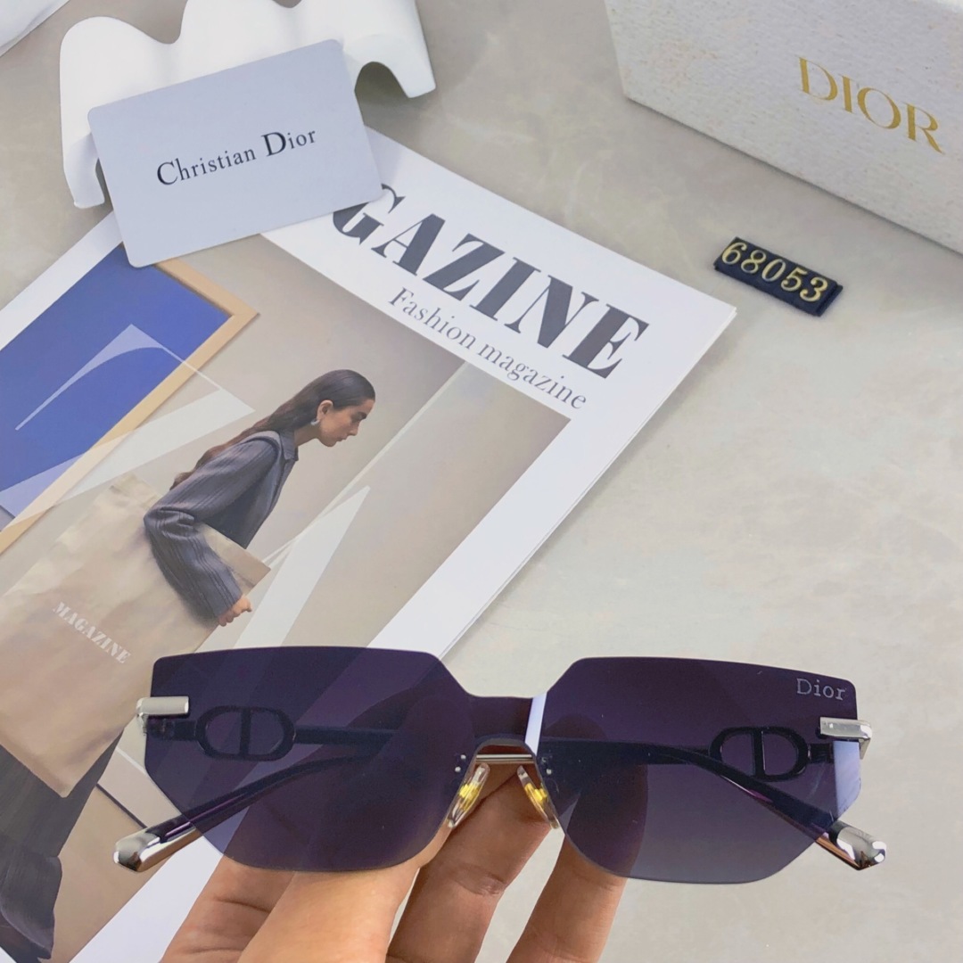 。。Dior2025新款潮牌太阳眼镜男女款太阳镜墨镜高品质金属框架