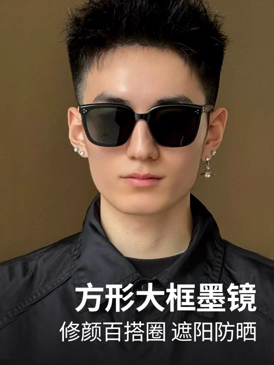 。。2035新款MYME女大框方形墨镜时尚板材可配近视防紫外线GM太阳眼镜