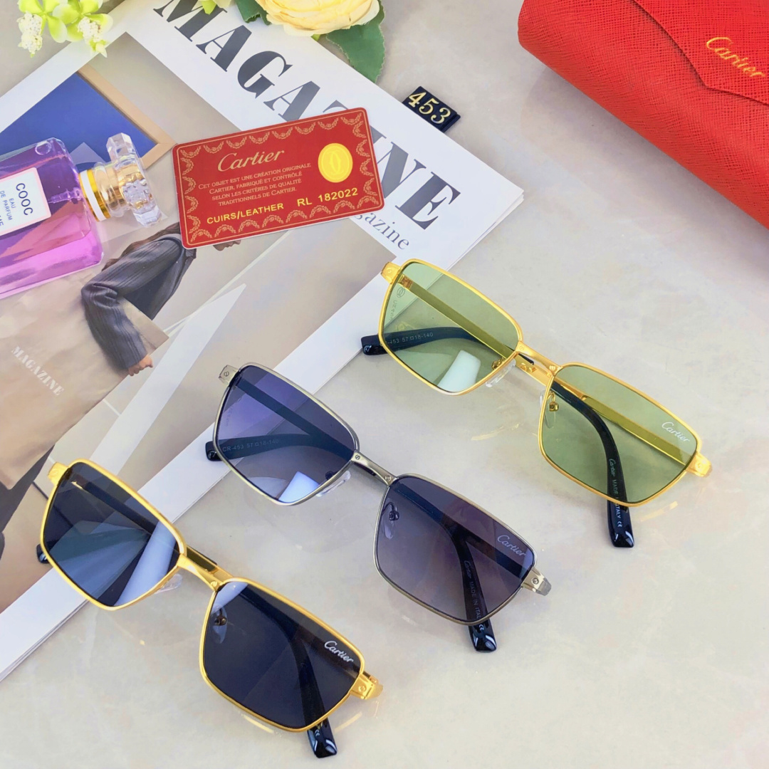 NO:248818,Cartie*Same style sunglasses, Sexy metal frame, myopia sunglasses, rectangular narrow frame glasses, sunglasses, glasses, cartier19860909Cartie*同款墨镜痞帅金属框近视太阳眼镜长方形窄框眼镜墨镜太阳镜,眼镜,cartier,glasses