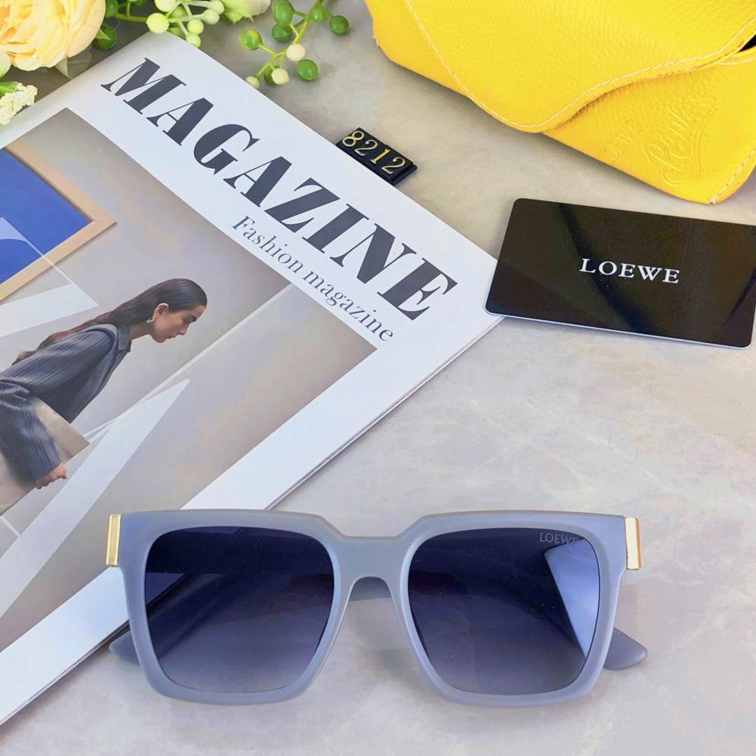 。。Loew*2025新款时尚防晒墨镜女夏季网红女太阳眼镜ins潮大脸显瘦
