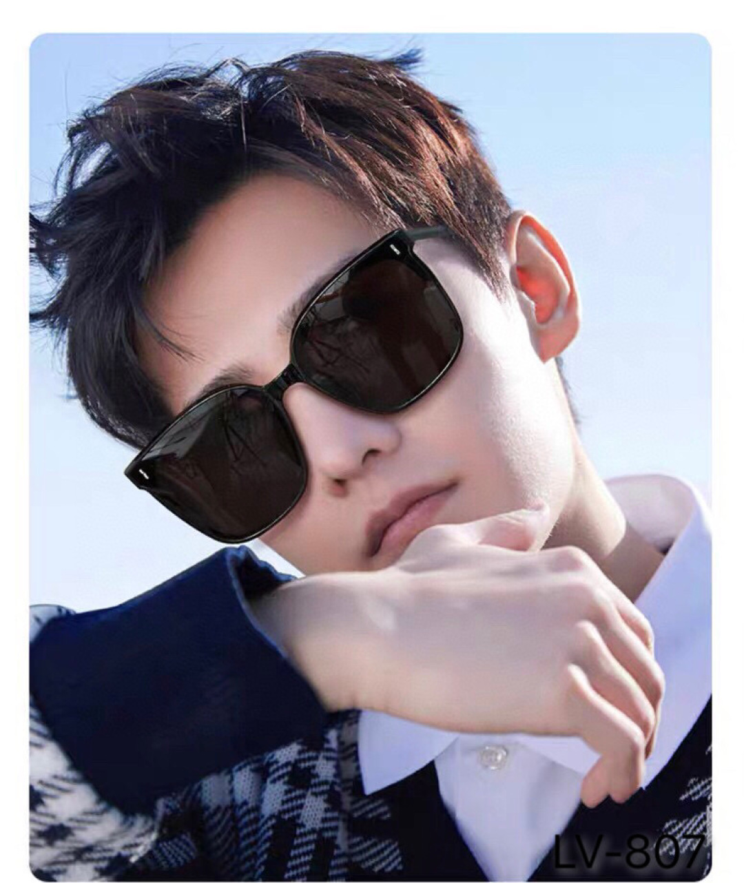 🔥🔥Louis vuitto*墨镜韩国个性潮流网红明星街拍防紫外线旅游眼镜情侣太阳镜男女