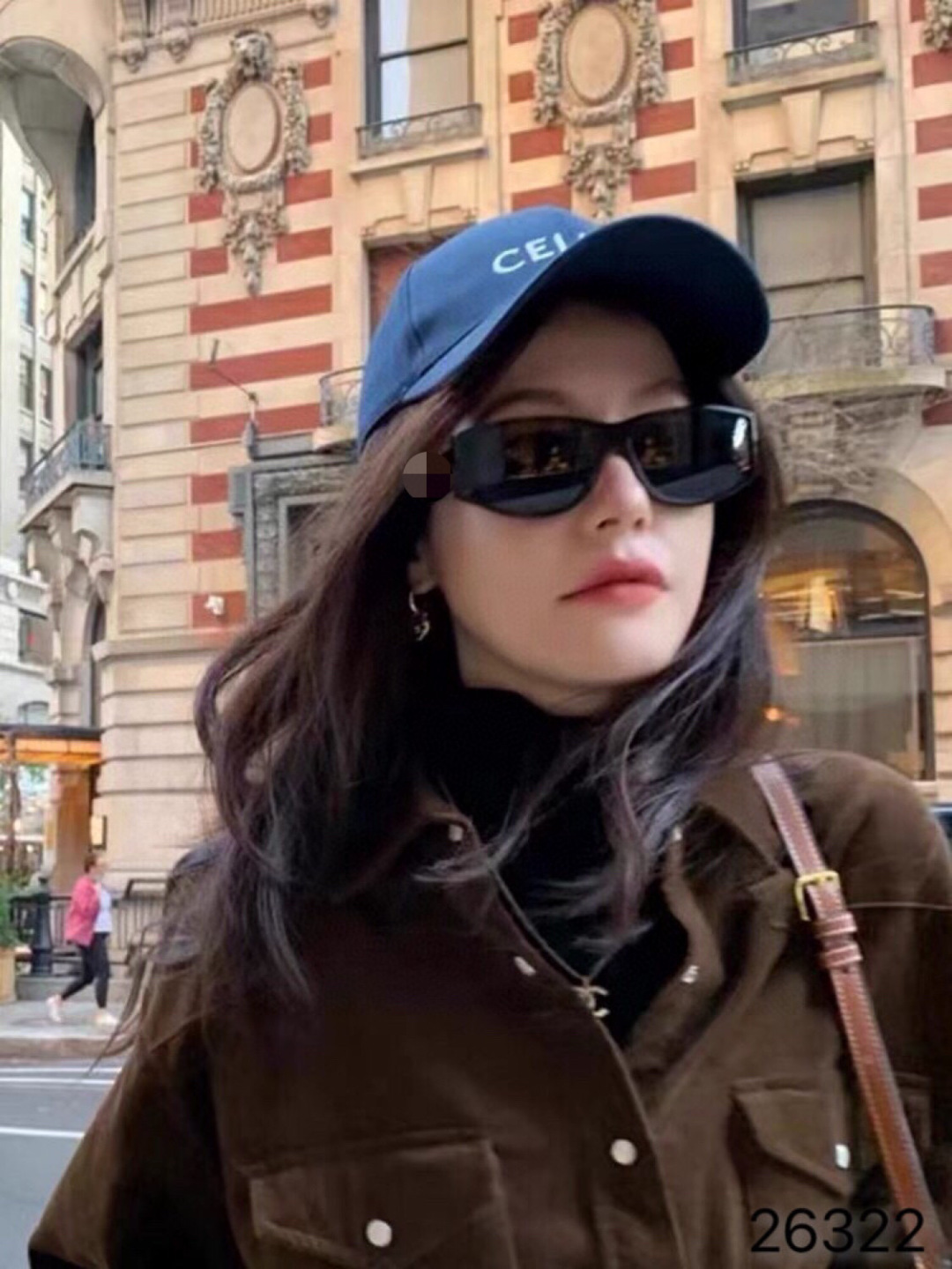 。。Louis vuitto*墨镜女款高级感显脸小2025新款欧美风旅游海边拍照方圆脸太阳眼镜